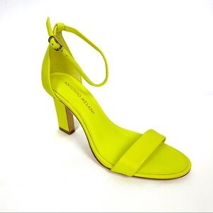 NEW ANTONIO MELANI Stacen Ankle Strap Heel Sandals